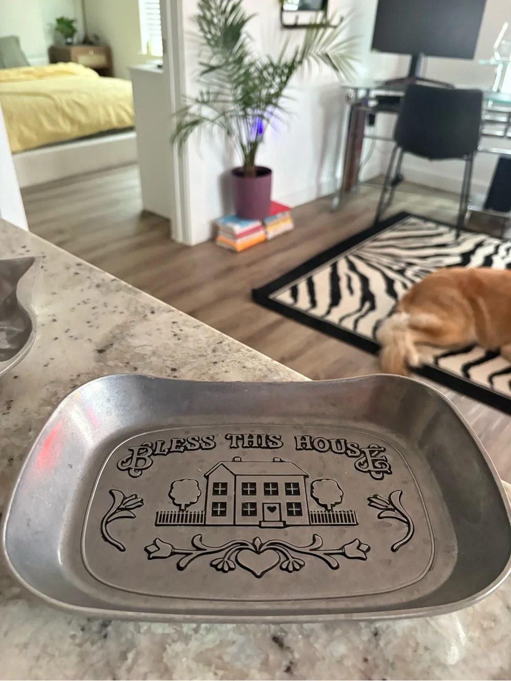 Metal Tray - Silver